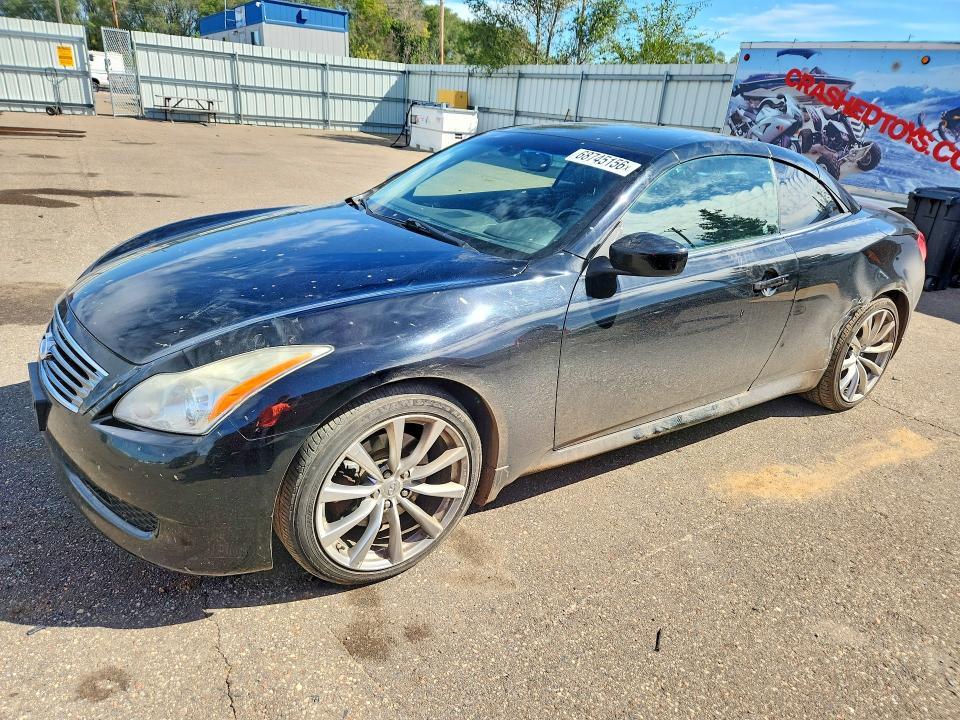 2010 INFINITI G37 CONVERTIBLE BASE  