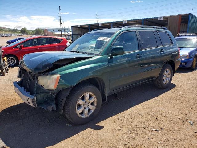 2002 TOYOTA HIGHLANDER LIMITED  
