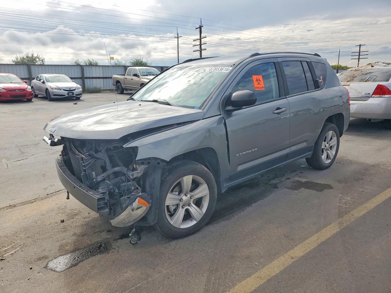 Вид 2012 JEEP COMPASS SPORT, угол 1