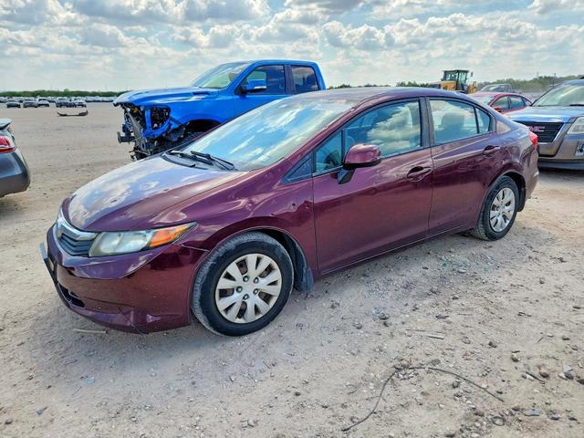 2012 HONDA CIVIC LX  