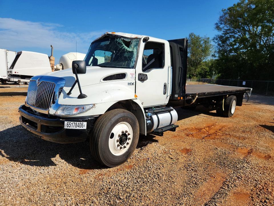 2022 INTERNATIONAL MV607 FLATBED TRUCK