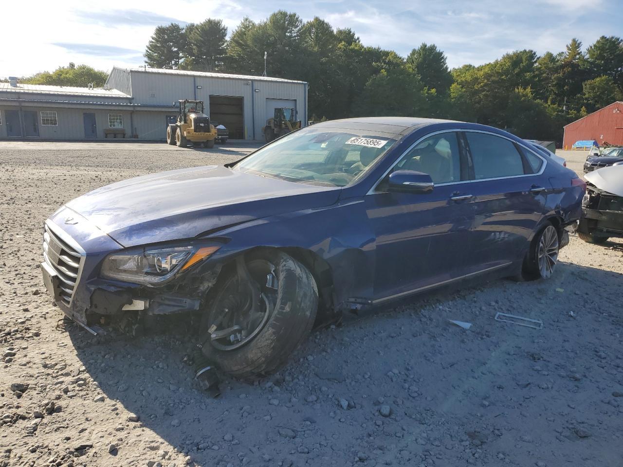Вид 2017 GENESIS G80, угол 1