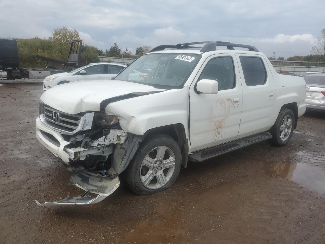 Vista de 2014 HONDA RIDGELINE RTL, ángulo 1