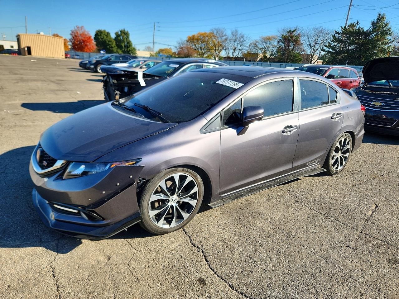 Vista de 2014 HONDA CIVIC SI, ángulo 1