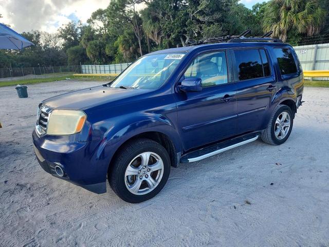2013 HONDA PILOT EXLN  