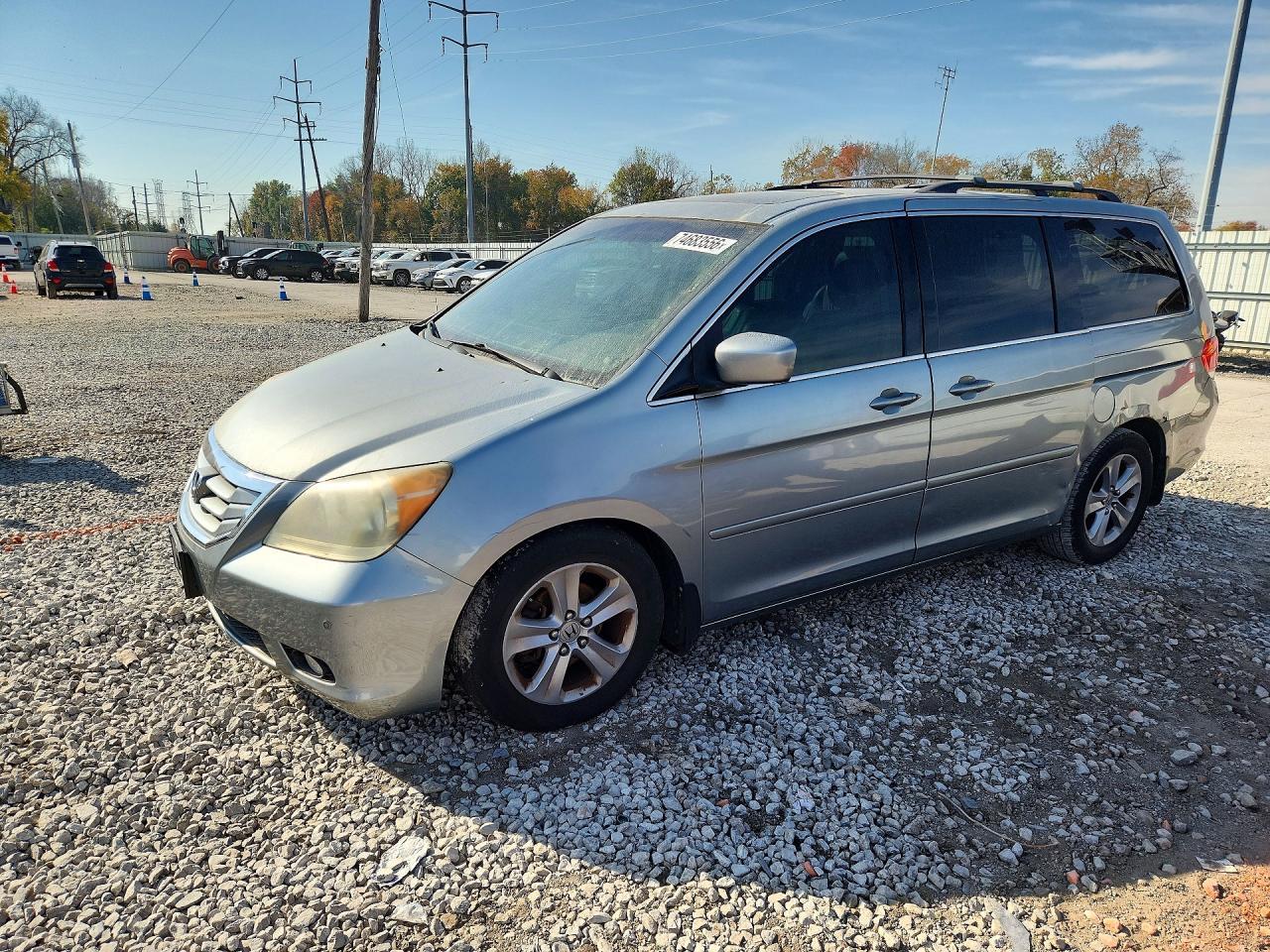 Вид 2009 HONDA ODYSSEY TOURING, угол 1