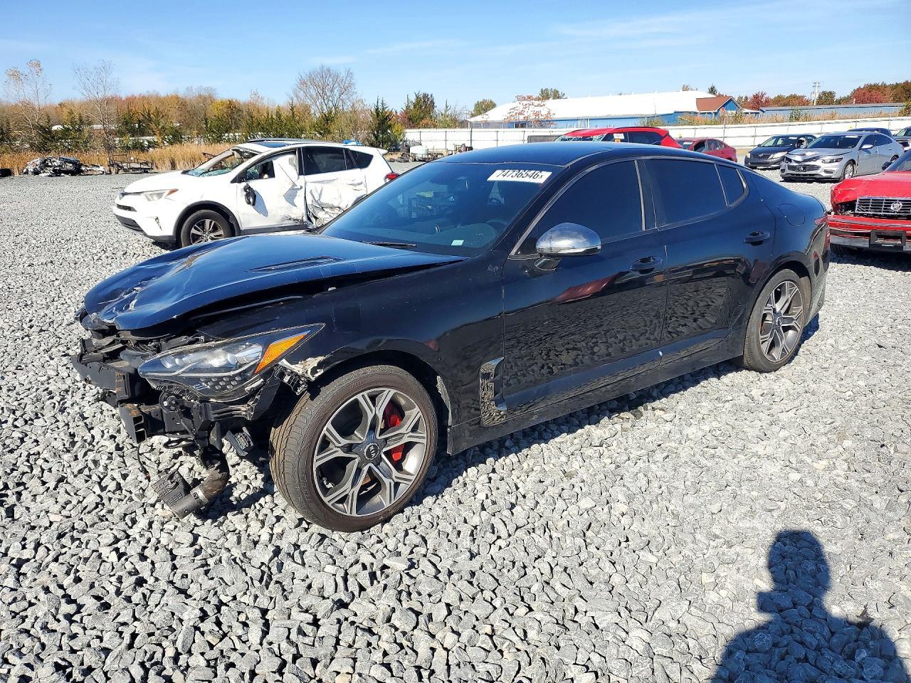 Vue de 2019 KIA STINGER GT, angle 1