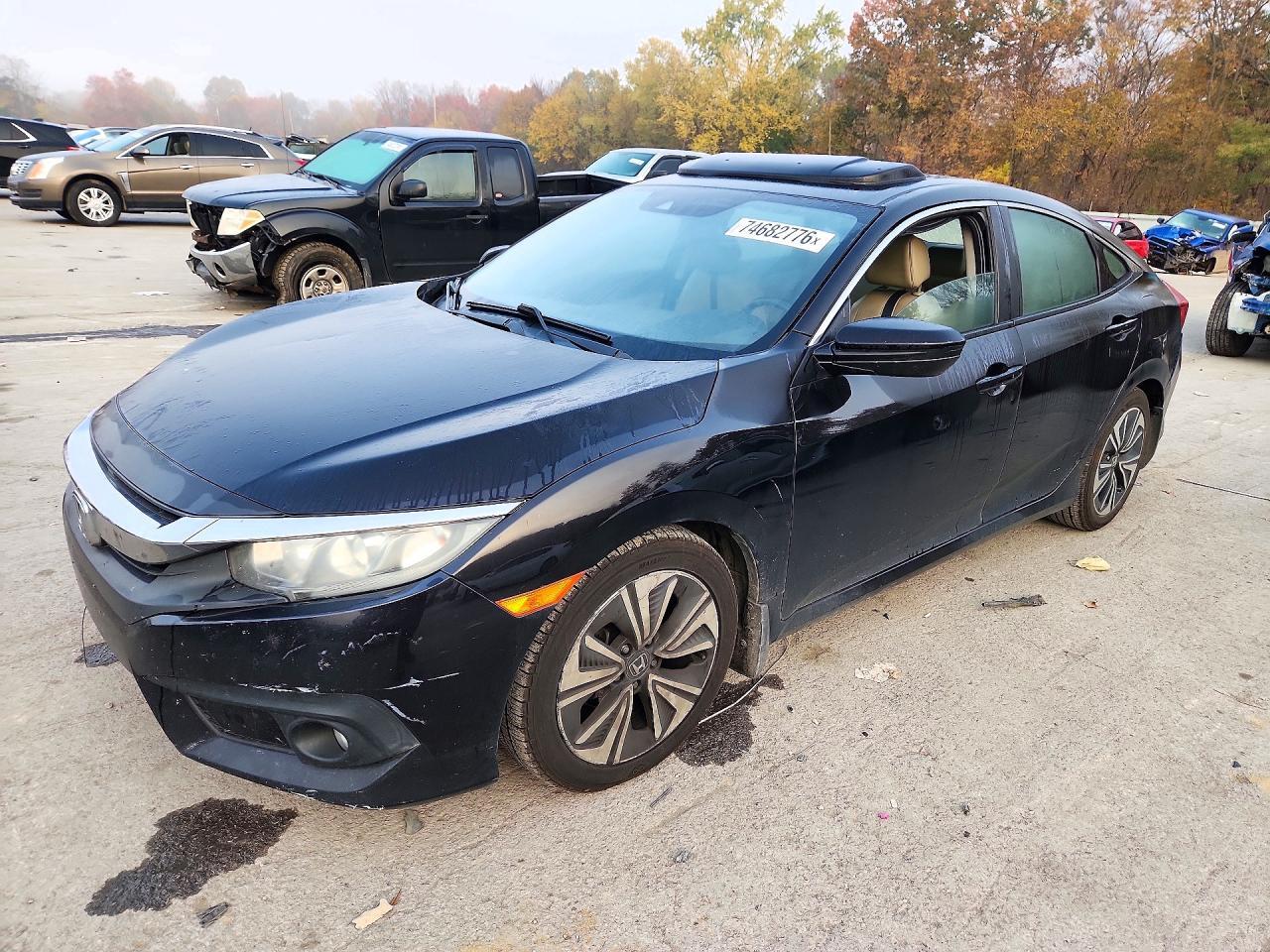 Vista de 2016 HONDA CIVIC EX, ángulo 1