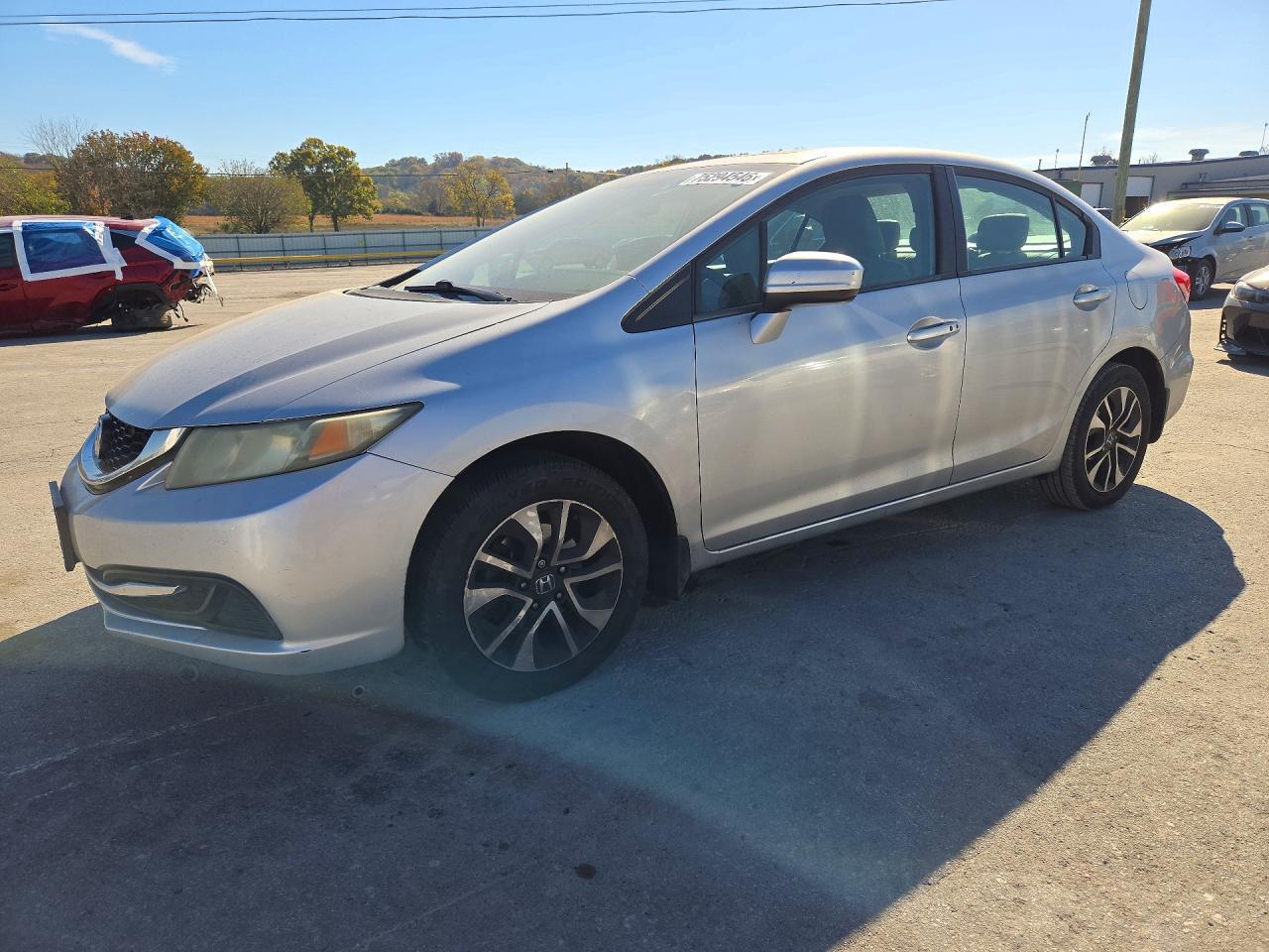 Vedere 2014 HONDA CIVIC EX, unghi 1