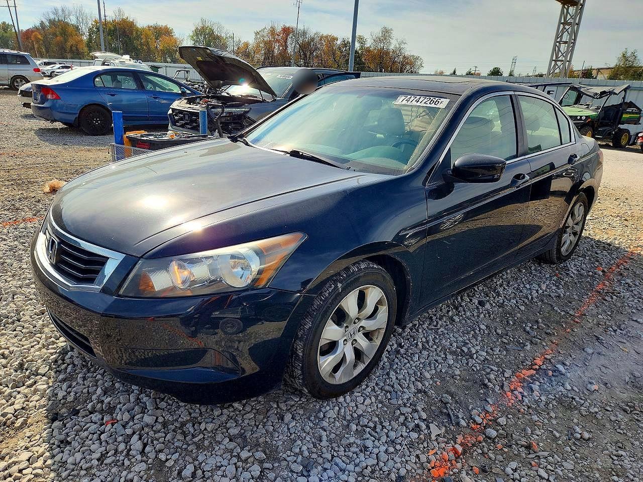 Vue de 2009 HONDA ACCORD EXL, angle 1