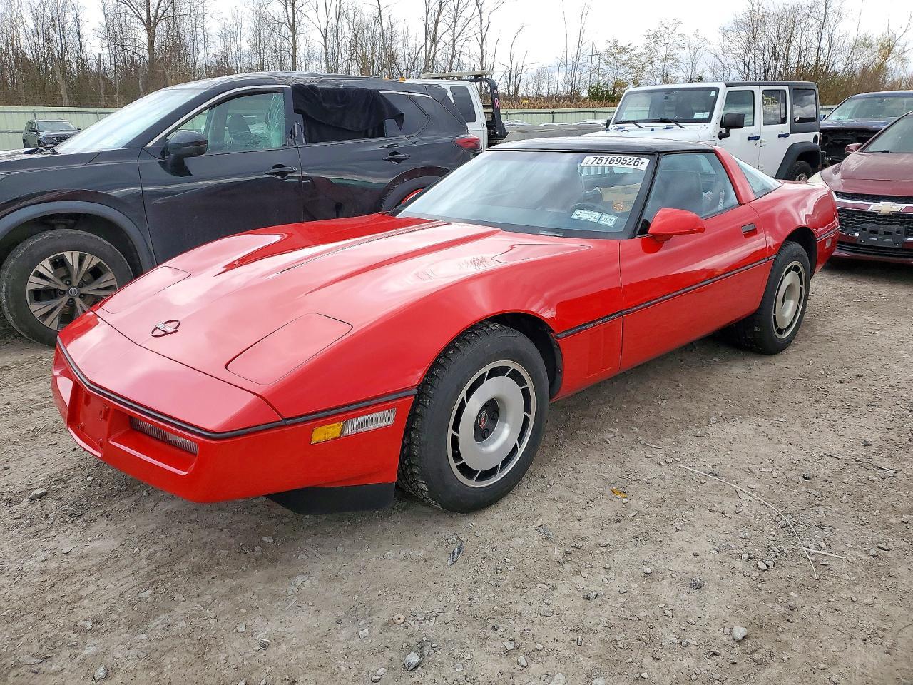 منظر 1985 CHEVROLET CORVETTE، زاوية 1