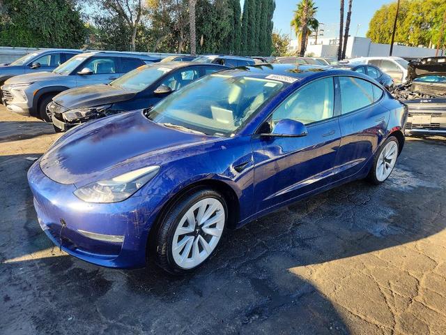 2022 TESLA MODEL 3   