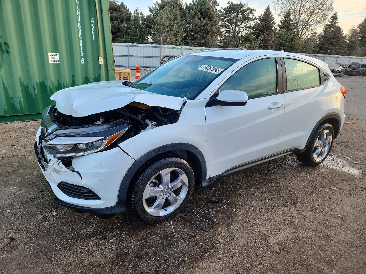 Vue de 2021 HONDA HR-V LX, angle 1