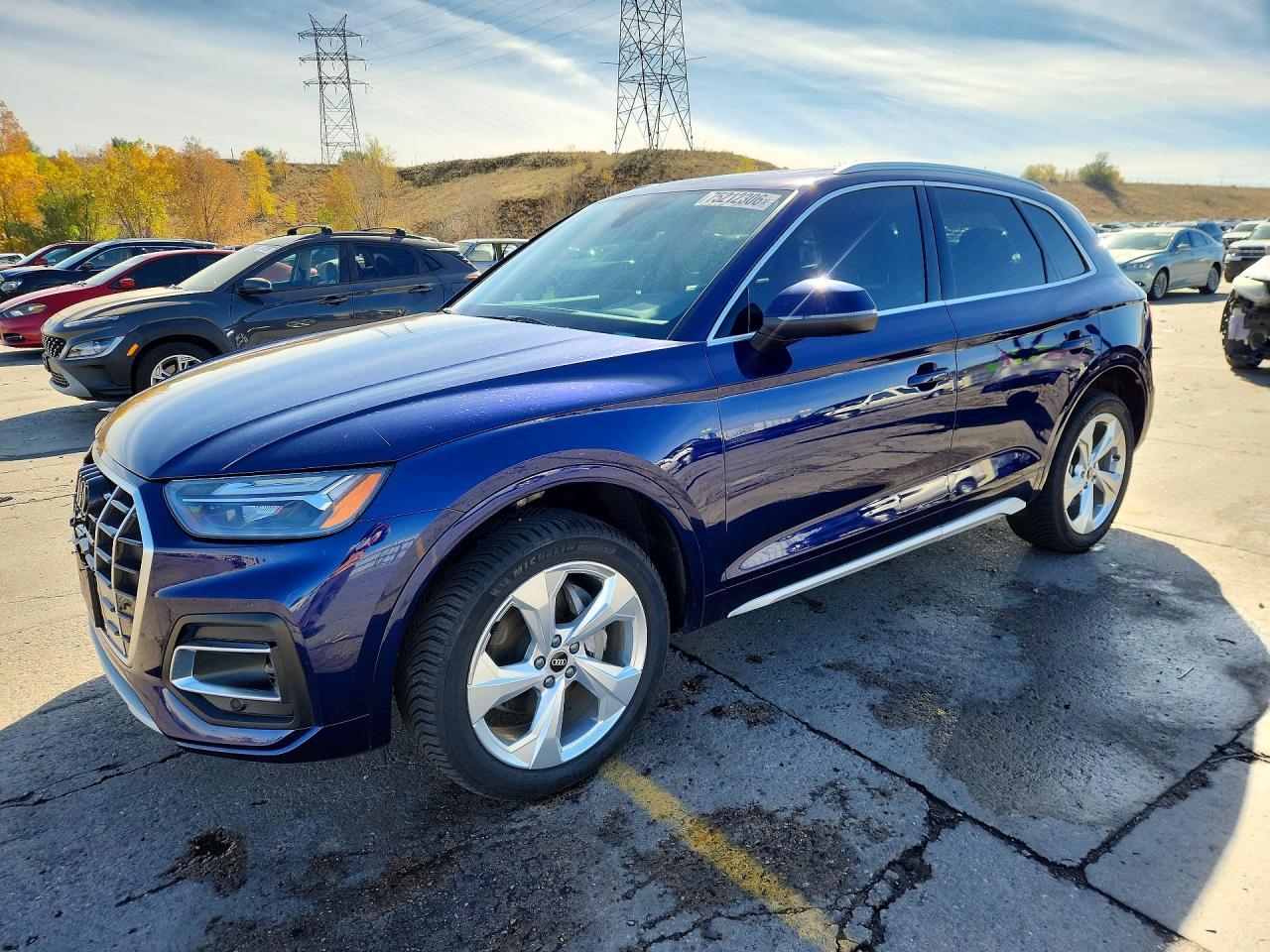 Vedere 2021 AUDI Q5 PREMIUM PLUS, unghi 1