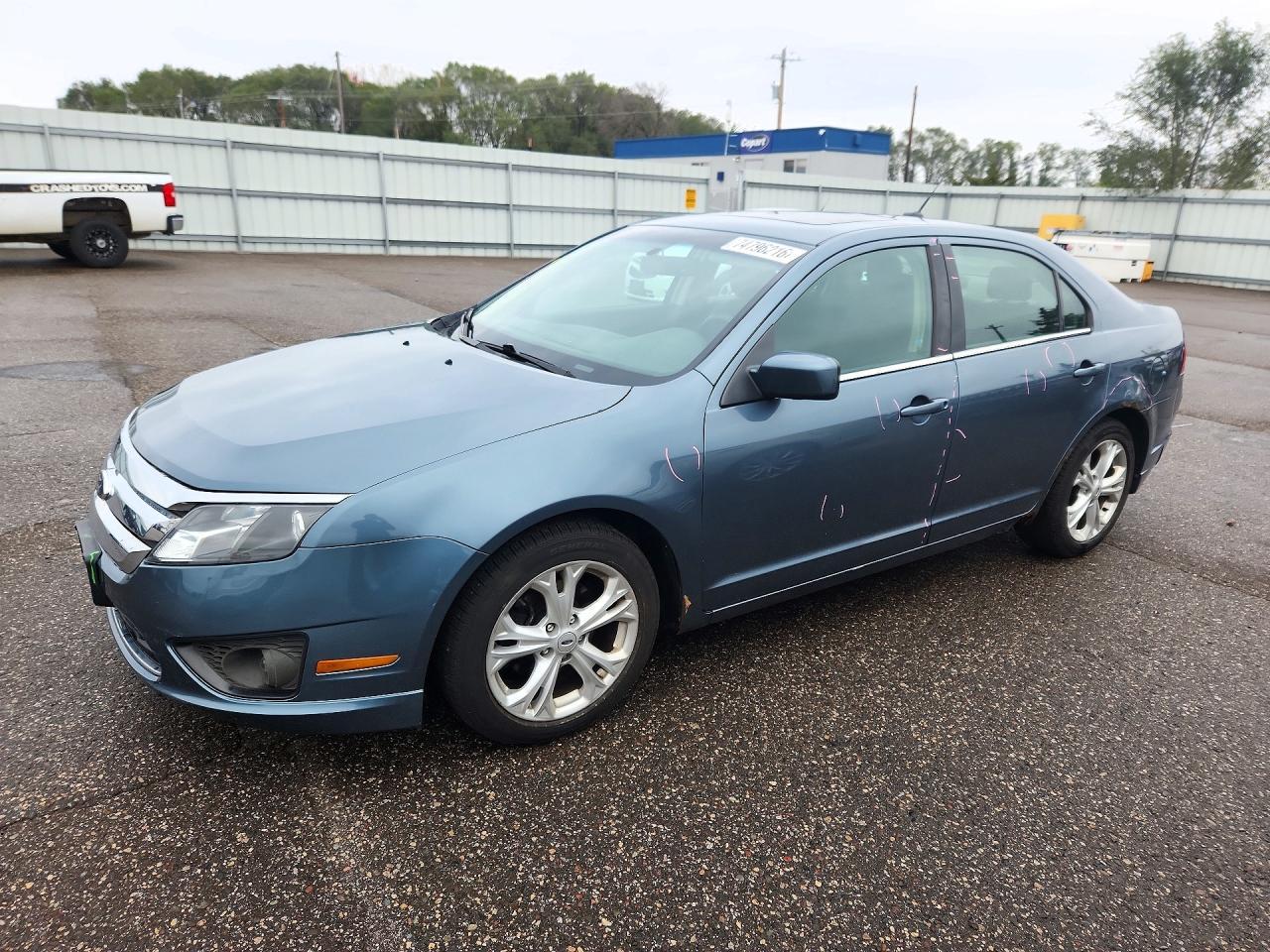 Вид 2012 FORD FUSION SE, угол 1