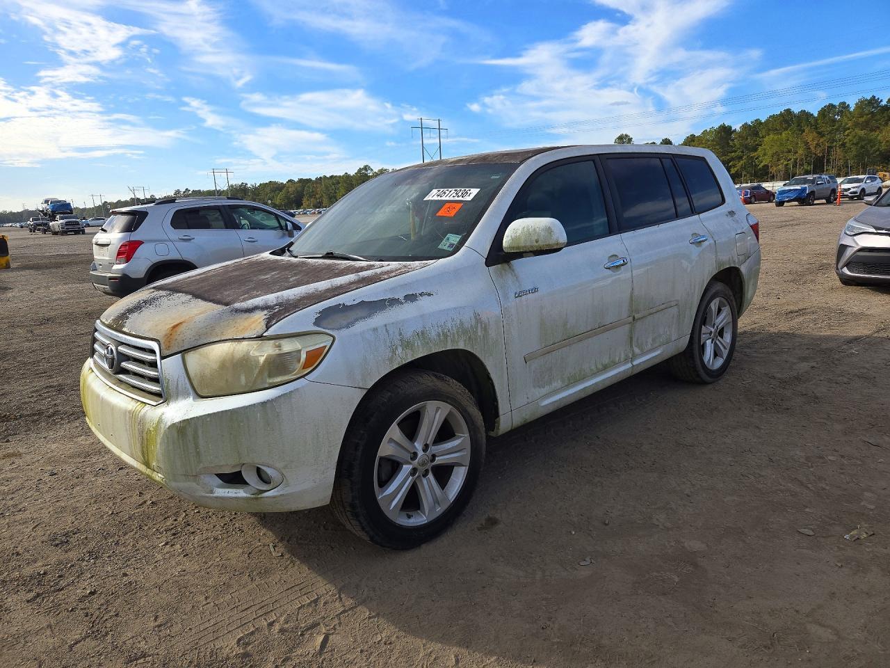 Vista de 2008 TOYOTA HIGHLANDER LIMITED, ángulo 1