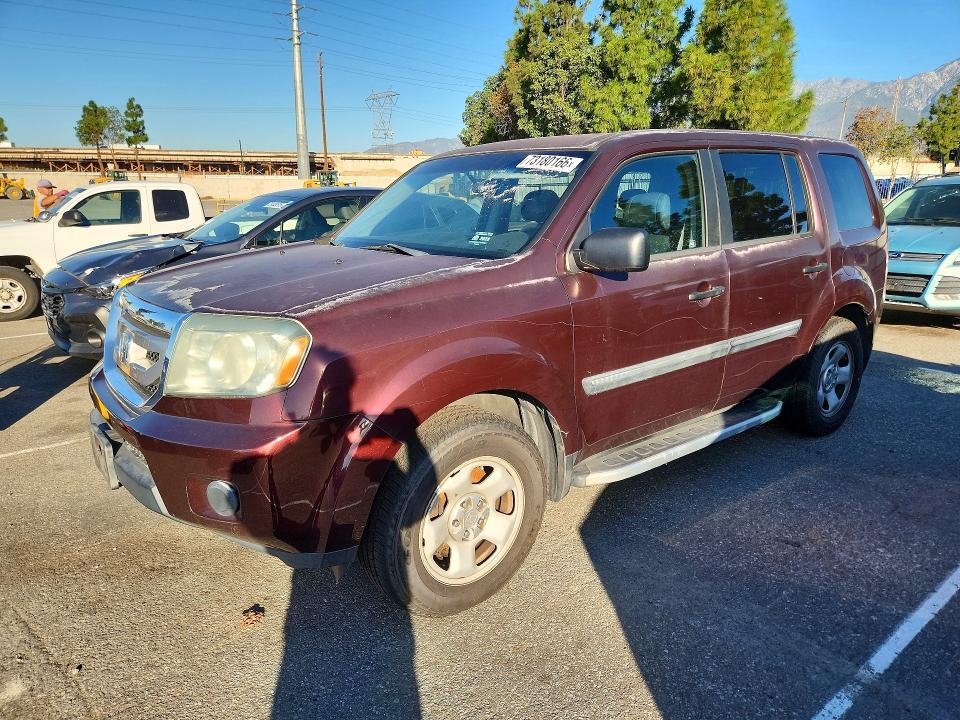 2011 HONDA PILOT LX  