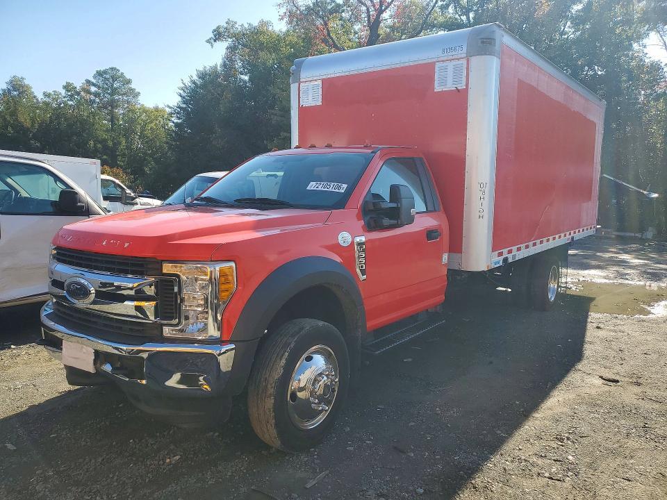 2017 FORD F550 SUPER DUTY BOX TRUCK