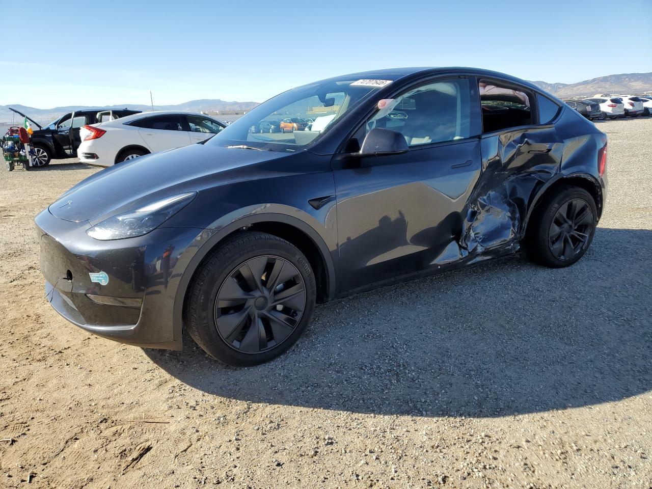 منظر 2025 TESLA MODEL Y، زاوية 1
