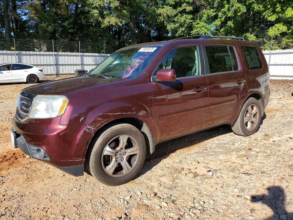 2012 HONDA PILOT EXLN  
