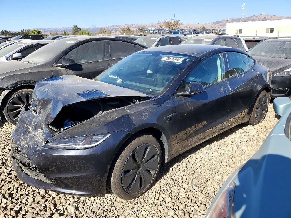 2025 TESLA MODEL 3   