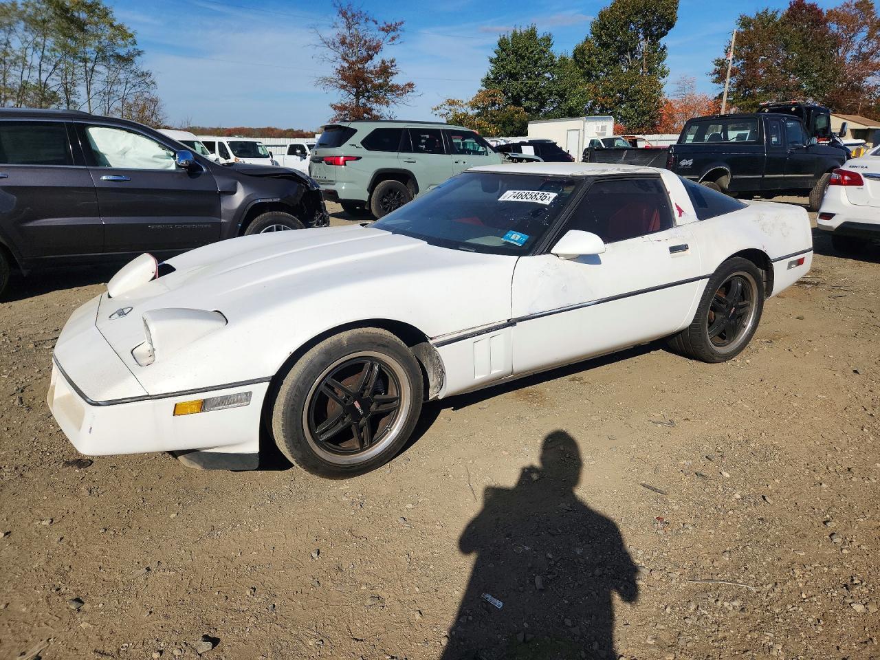 Vista de 1984 CHEVROLET CORVETTE, ángulo 1