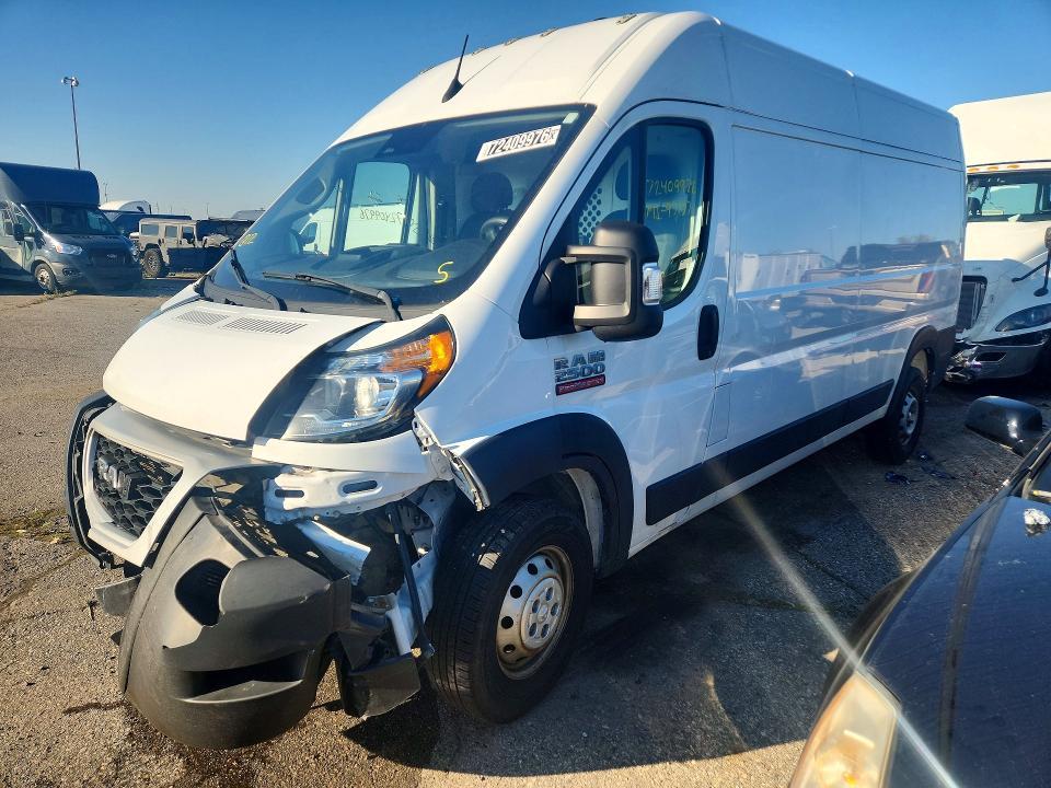 2022 RAM PROMASTER 2500 DELIVERY VAN