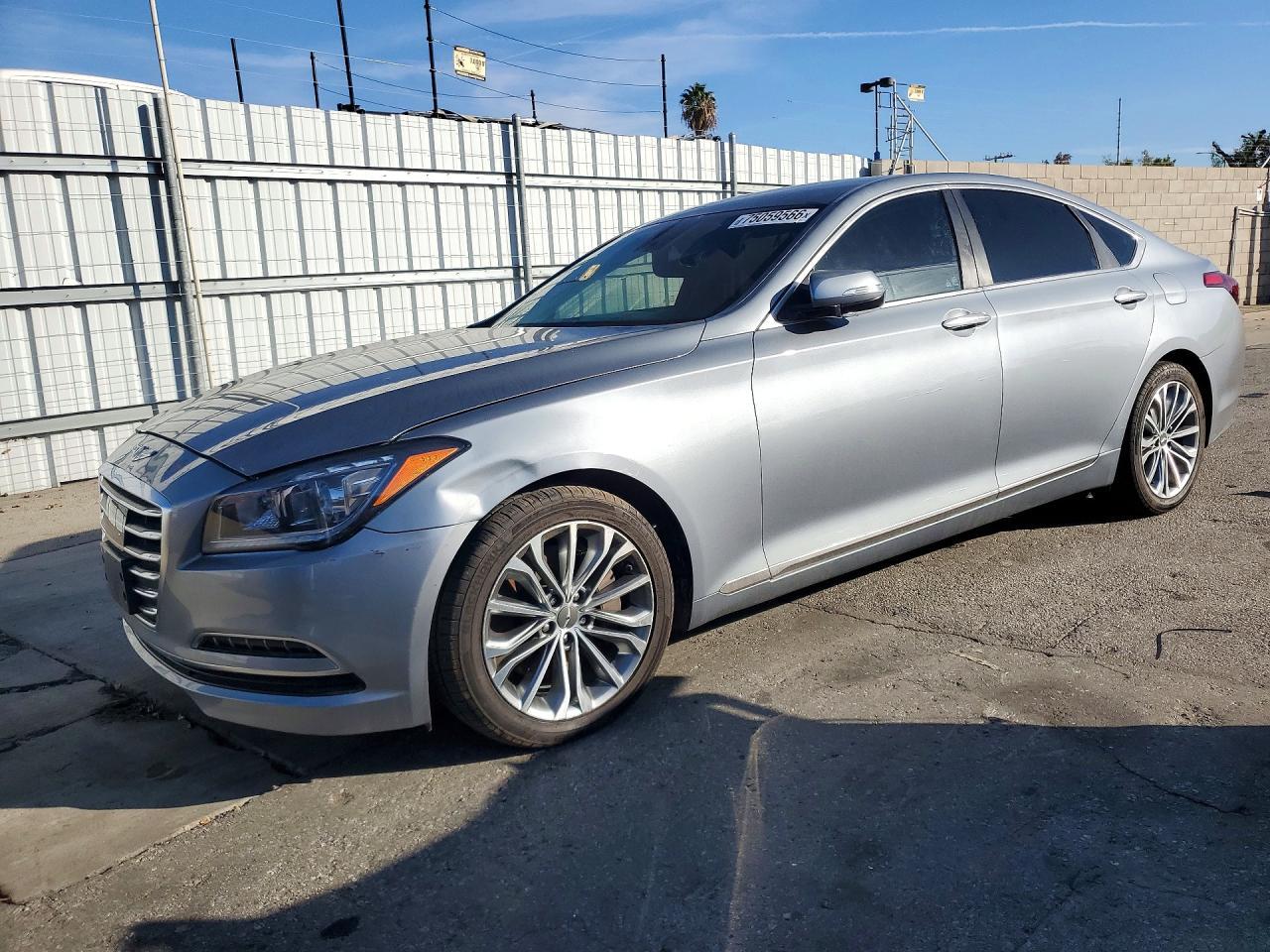 منظر 2017 GENESIS G80 3.8، زاوية 1