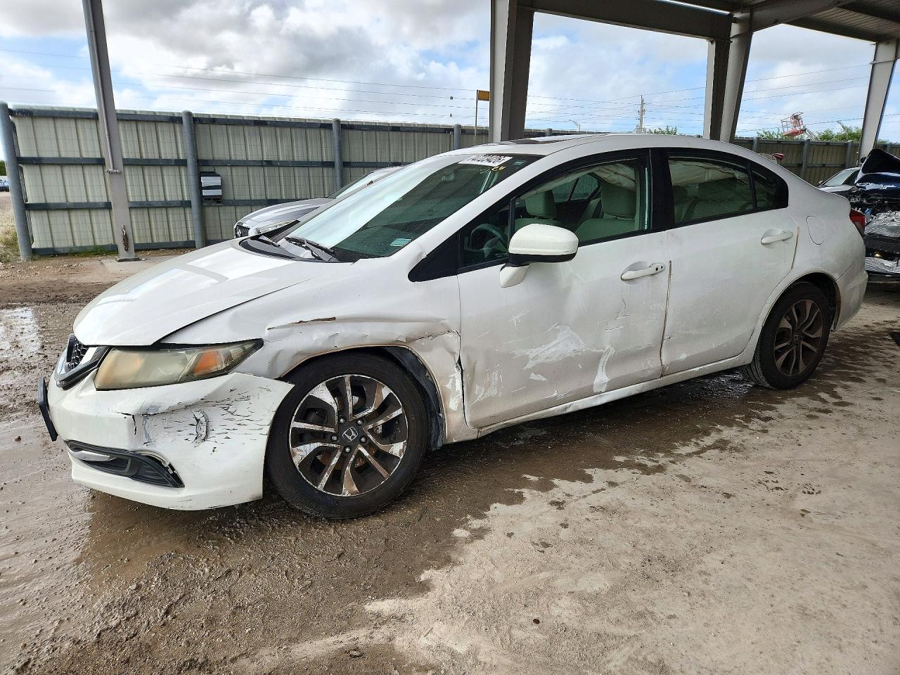 Vue de 2015 HONDA CIVIC EX, angle 1