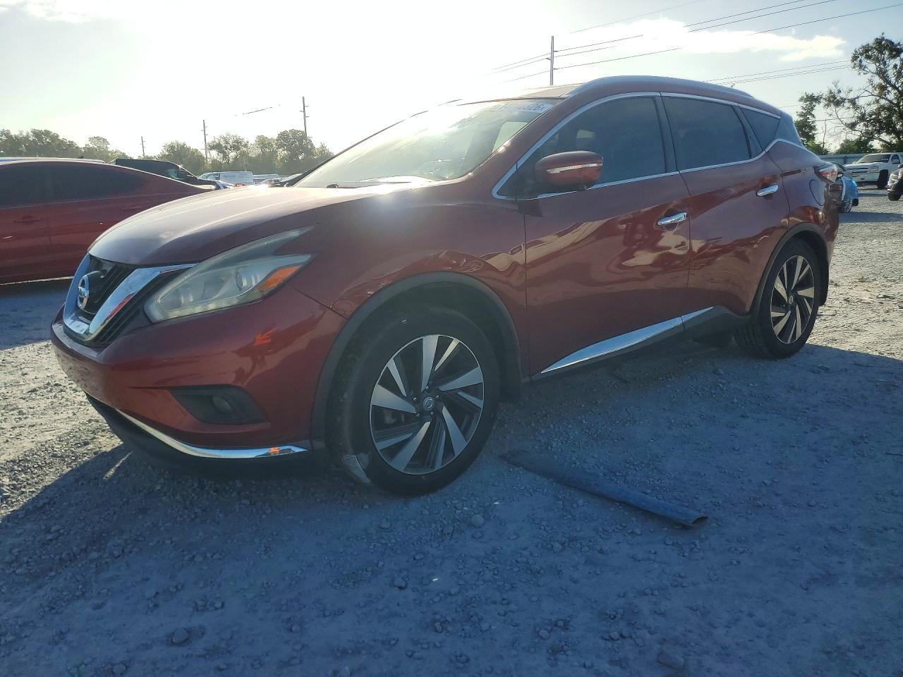 Vue de 2015 NISSAN MURANO PLATINUM, angle 1