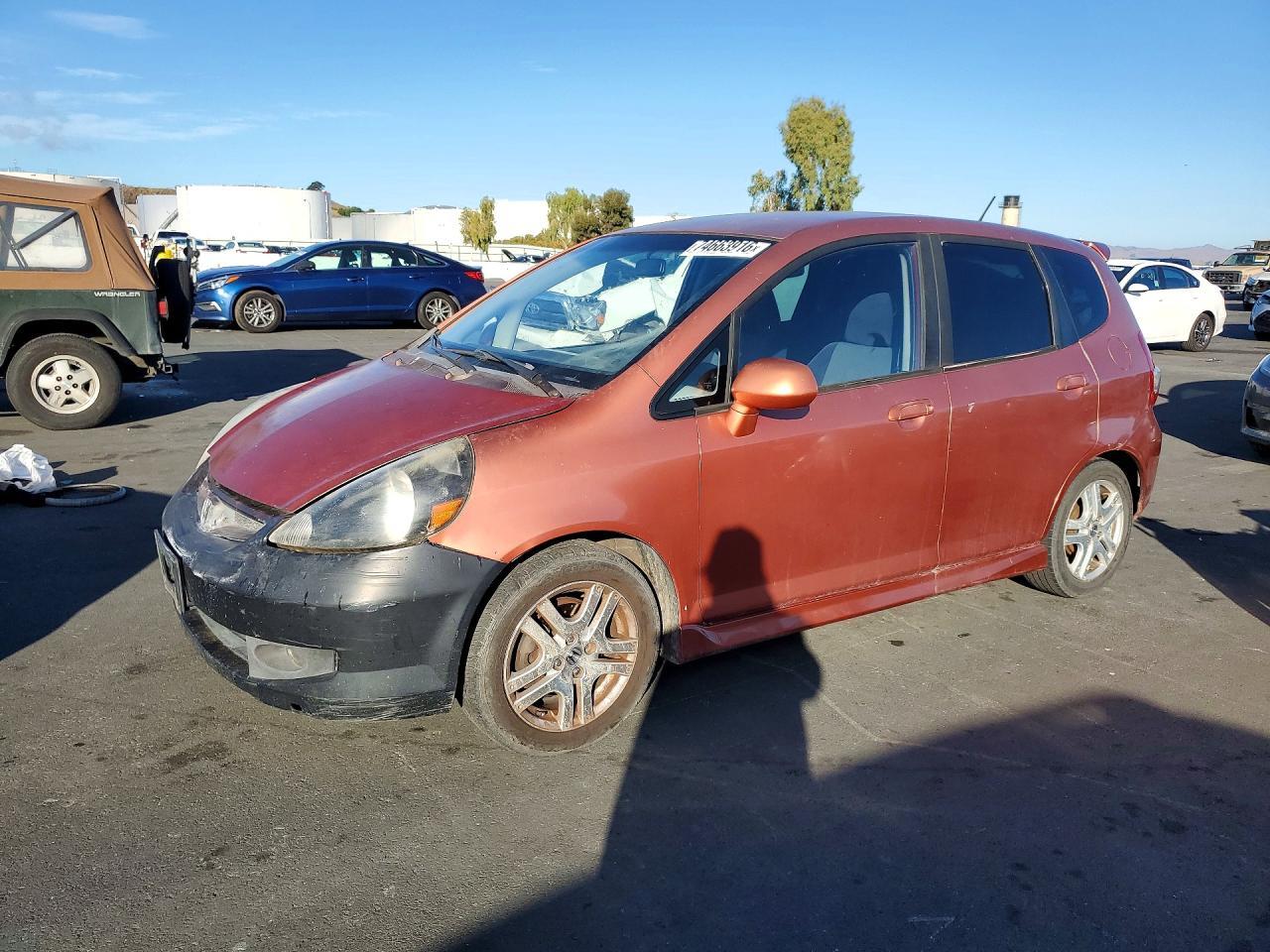 Vista de 2007 HONDA FIT S, ángulo 1