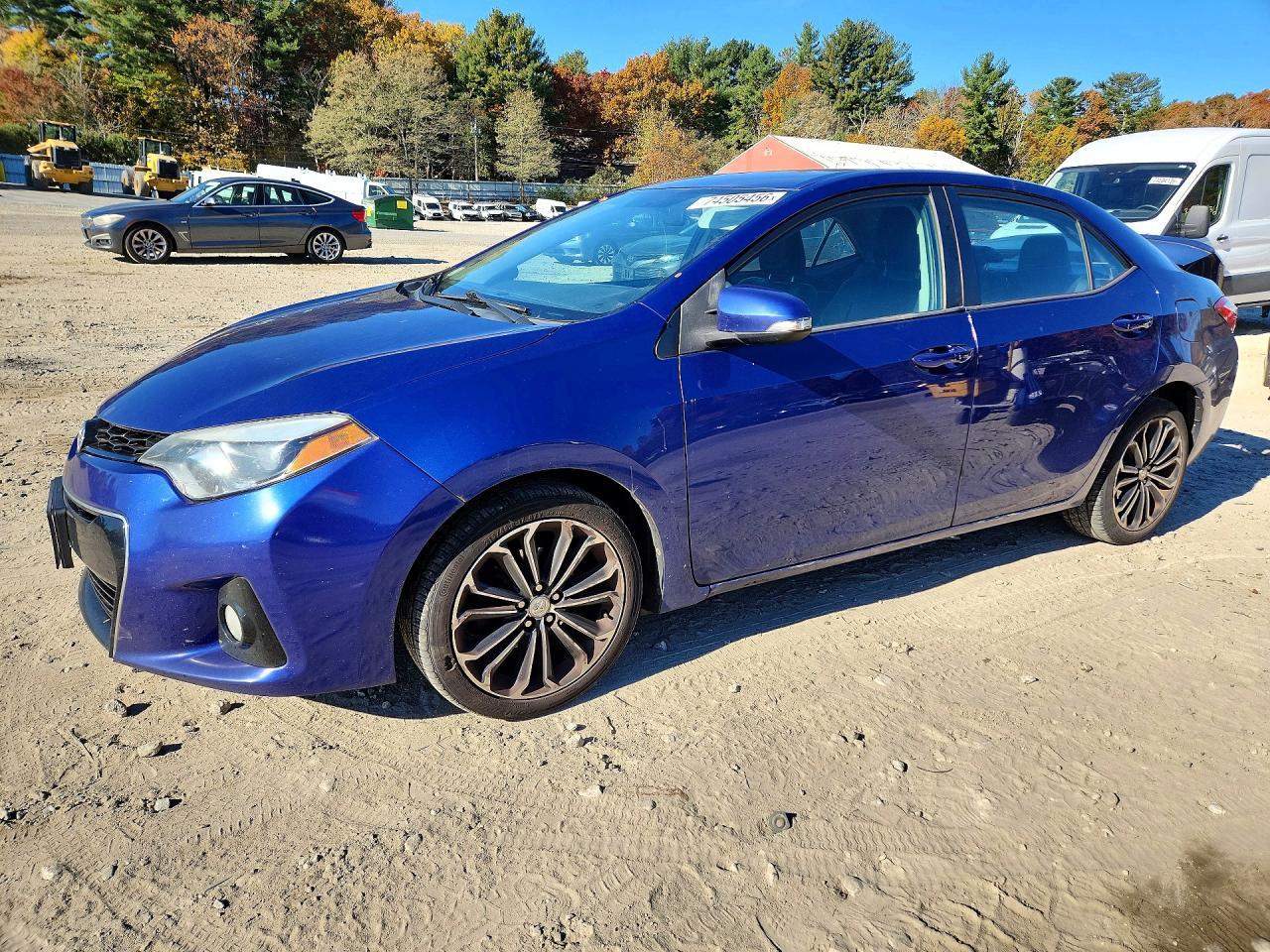 Вид 2014 TOYOTA COROLLA S PLUS, угол 1