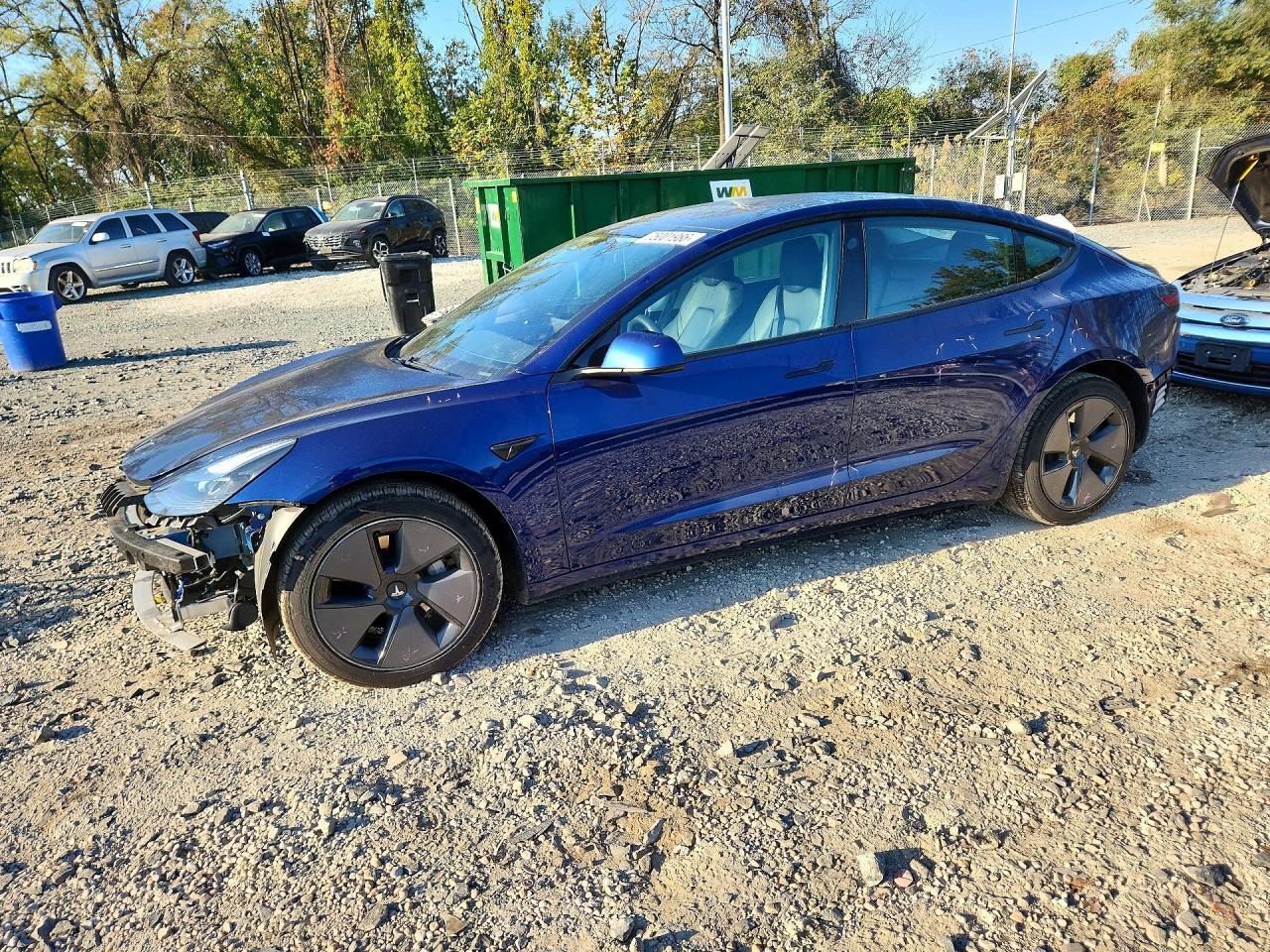 منظر 2021 TESLA MODEL 3، زاوية 1