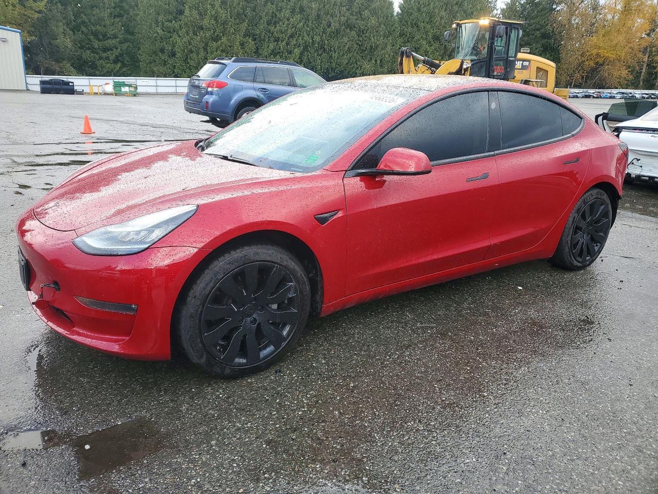 منظر 2018 TESLA MODEL 3، زاوية 1