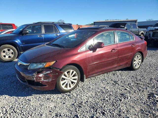 2012 HONDA CIVIC EXL  