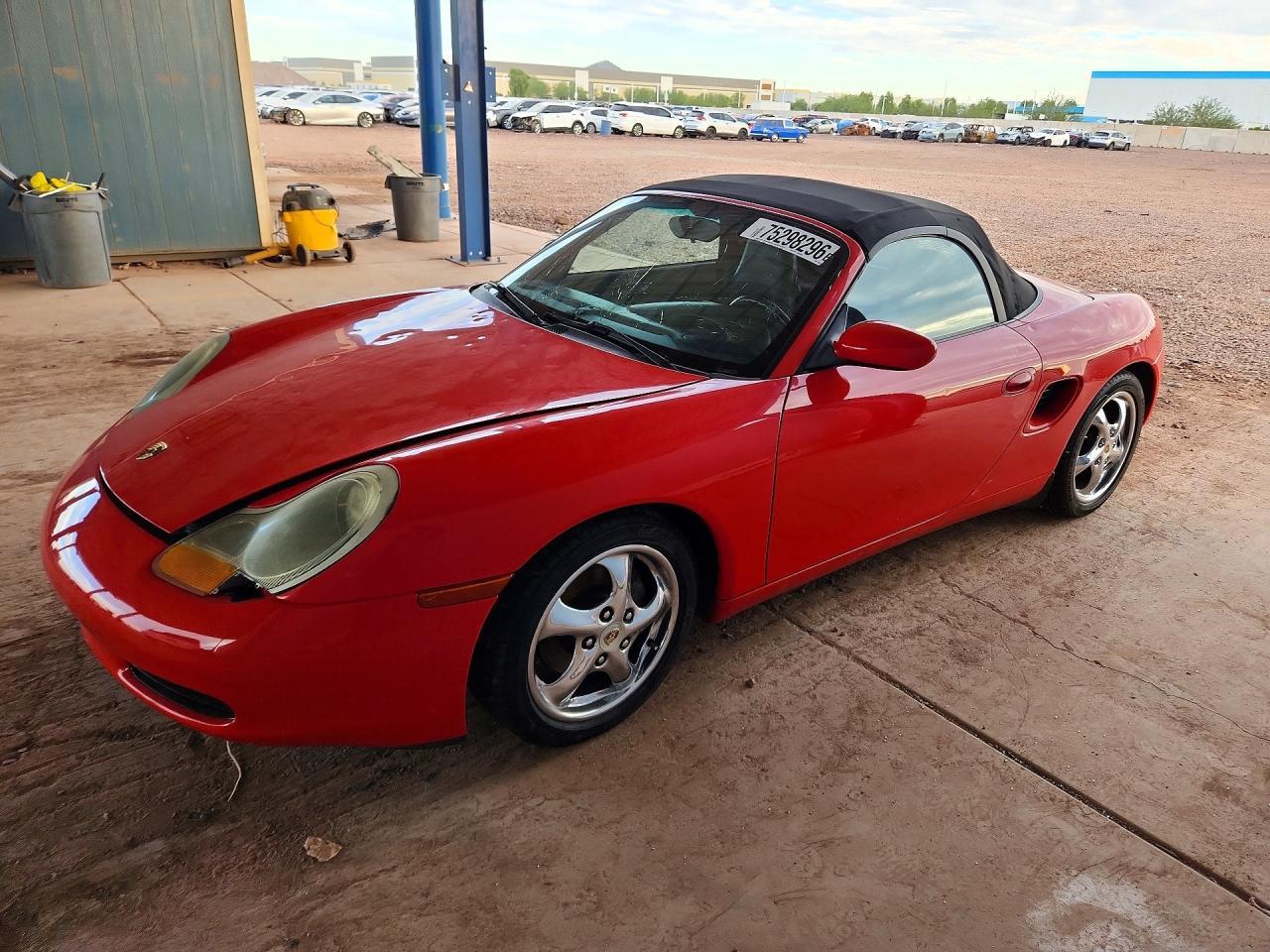 Вид 1997 PORSCHE BOXSTER, угол 1