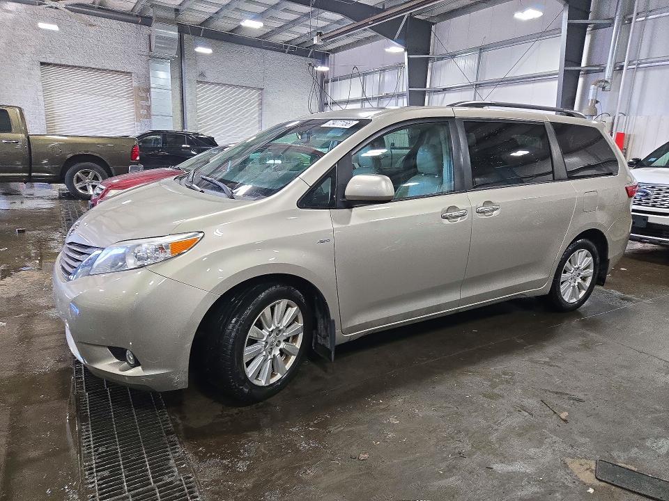 2017 TOYOTA SIENNA XLE 7-PASSENGER  