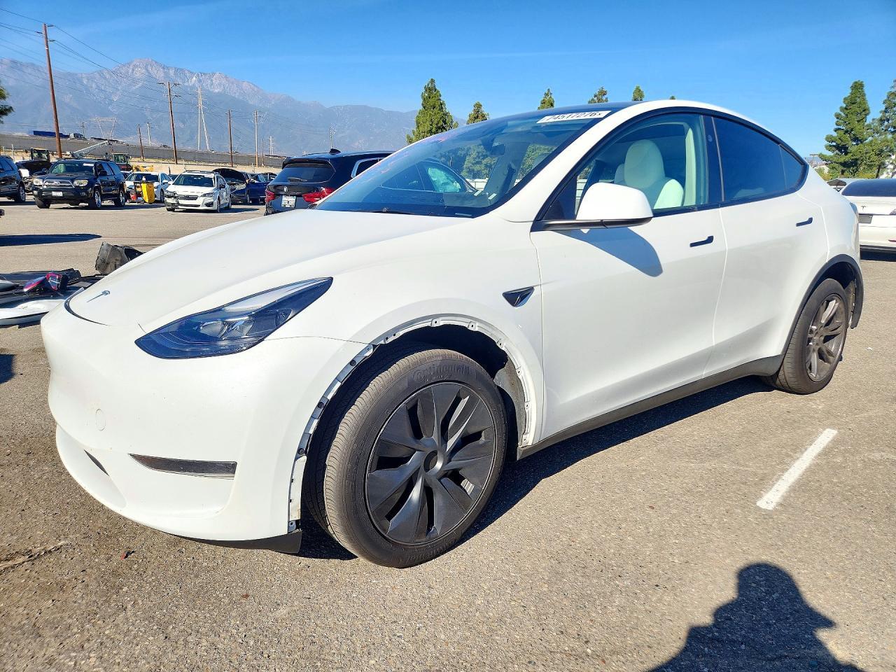 Vue de 2025 TESLA MODEL Y, angle 1