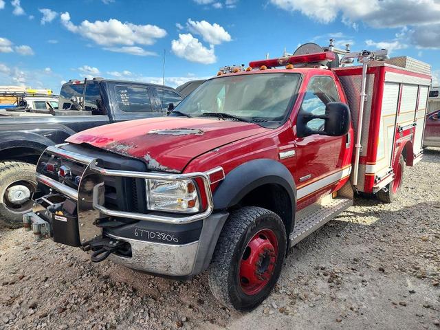 2007 FORD F550 FIRE TRUCK