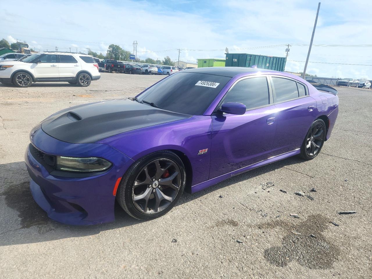Vista de 2019 DODGE CHARGER SCAT PACK, ángulo 1