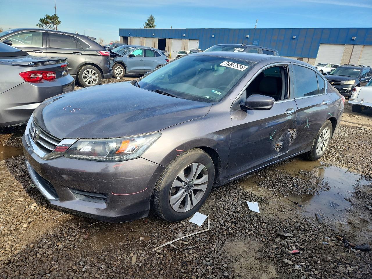 2015 HONDA ACCORD LX view, angle 1
