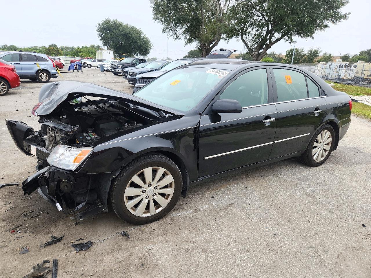 منظر 2009 HYUNDAI SONATA LIMITED V6، زاوية 1
