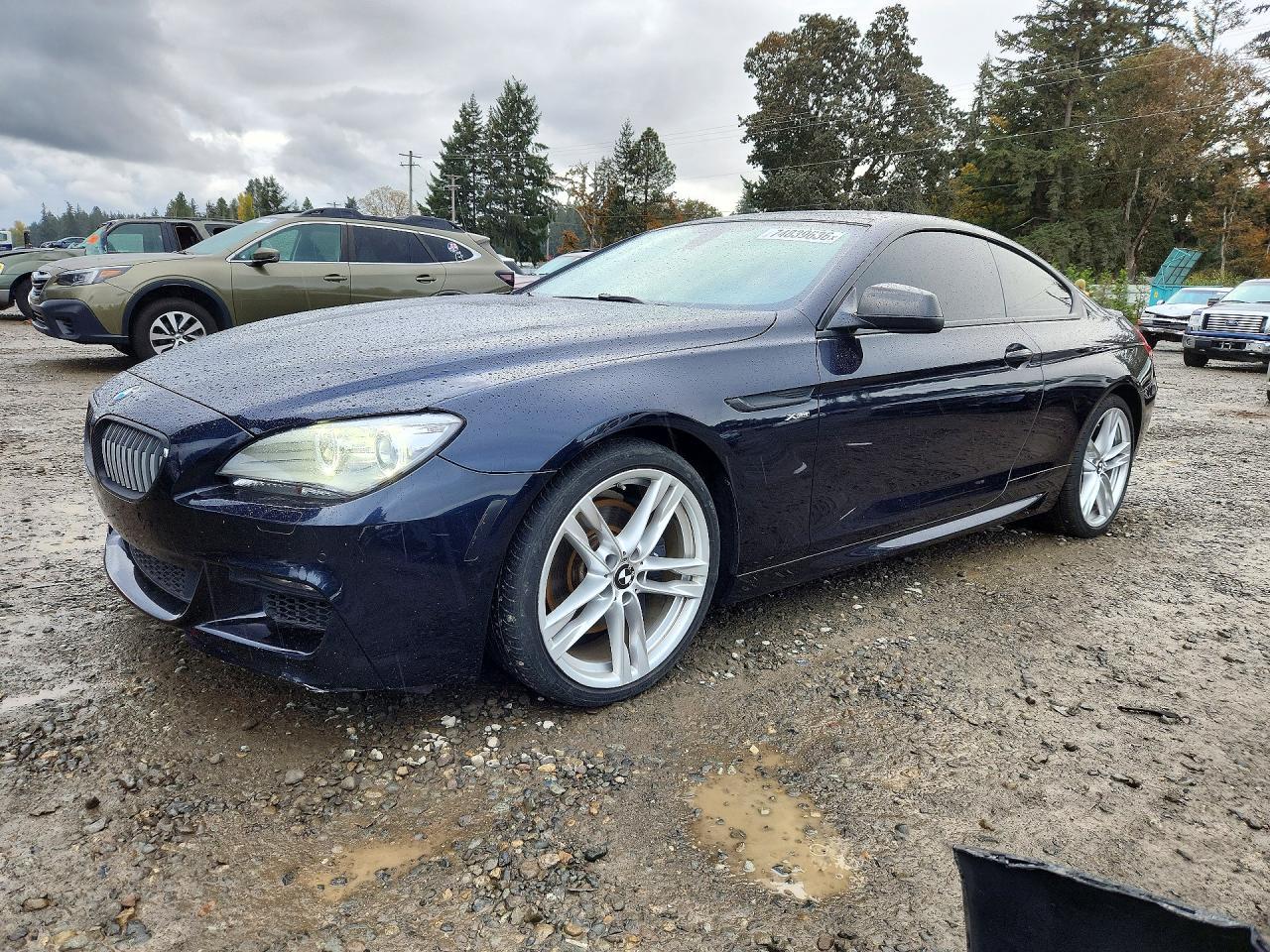 Vue de 2012 BMW 650 XI, angle 1