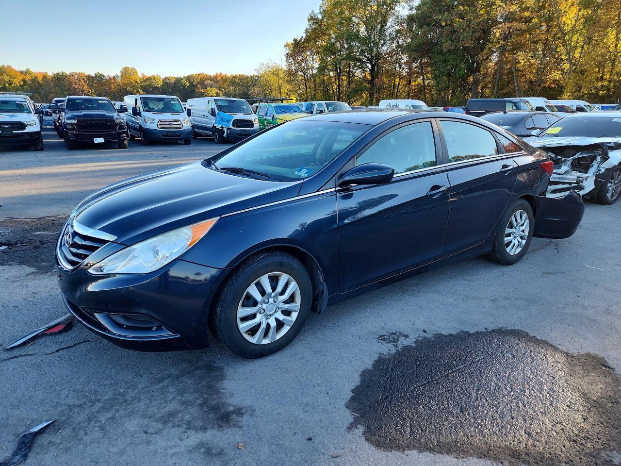 Вид 2013 HYUNDAI SONATA GLS, угол 1