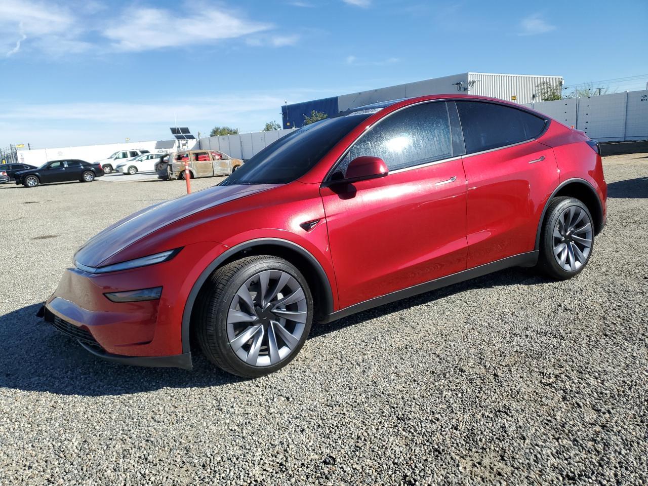 2026 TESLA MODEL Y view, angle 1
