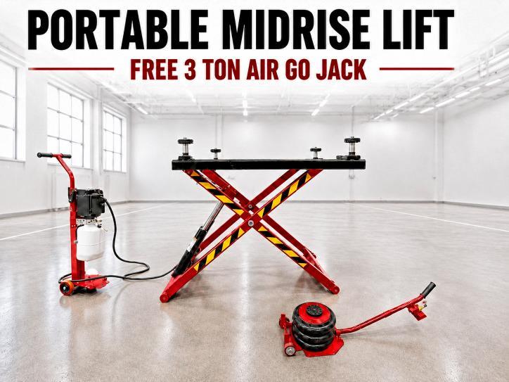 2027 OTHERS PORTABLE SCISSOR CAR LIFT   