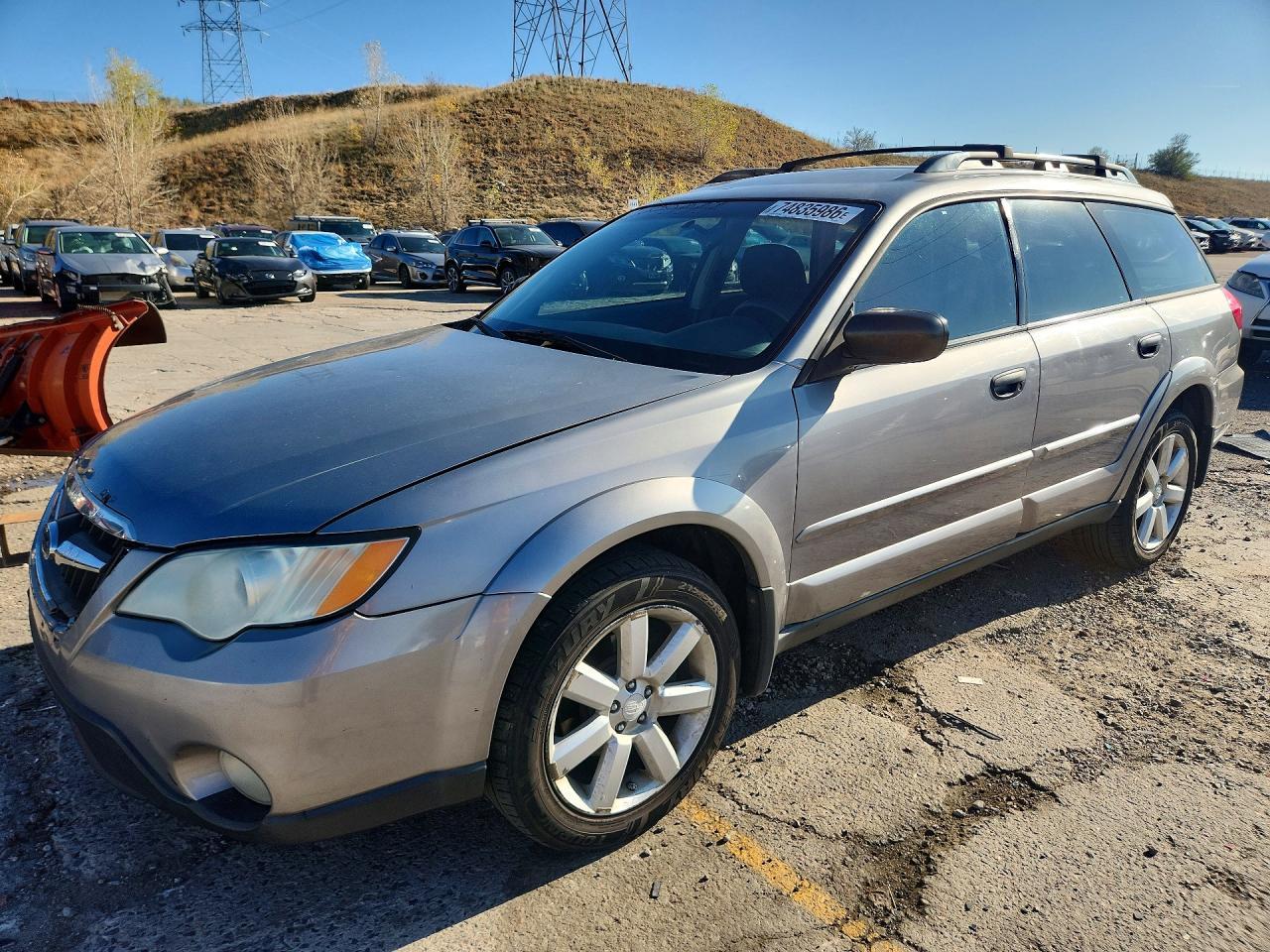 Вид 2008 SUBARU OUTBACK 2.5I, угол 1