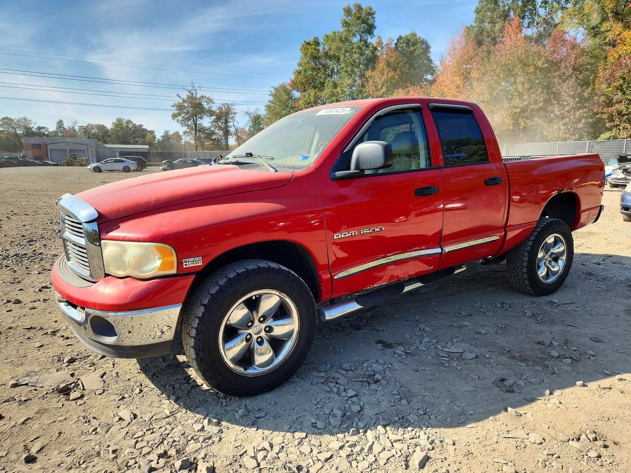 Vue de 2004 DODGE RAM 1500 ST, angle 1
