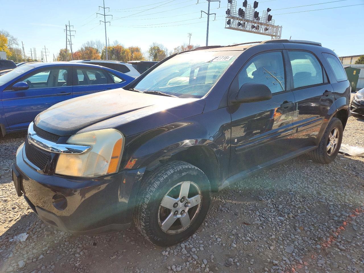 Vue de 2007 CHEVROLET EQUINOX LS, angle 1