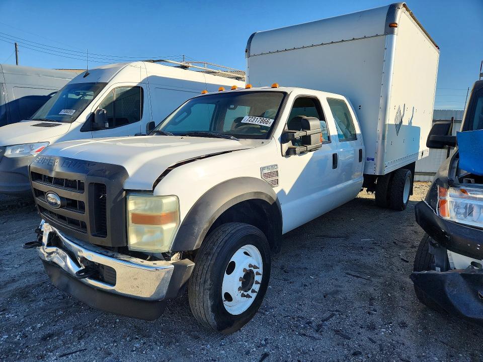 2008 FORD F550 SUPER DUTY BOX TRUCK